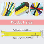 YAKA 60pcs Nylon Invisible Zippers Tailor Sewing Tools Garment Accessories 7 - Image 2