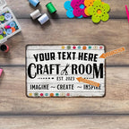 Personalized Craft Room Sign Custom Sign Art Room Décor - Image 4