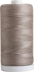 Connecting Threads Stone Gray 100% Cotton Thread Spool | Large 1200 yard thread by ConnectingThreads