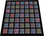 8" 50pcs Cotton Fabric Squares for Sewing Quilting SuppliesDark Paisley | Good - Image 2