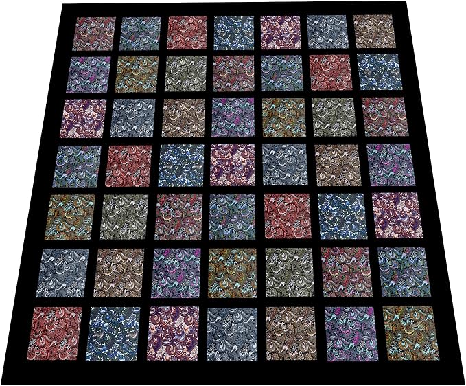 4" 200pcs Cotton Fabric Squares - Image 2