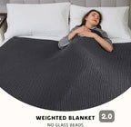 L'AGRATY Knitted Weighted Blanket - Image 2