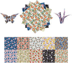 Origami Paper Kit 50 Sheets 6 Inch Square Double Sided Color 10 Vivid Colors by Bestartsuppliesforyou