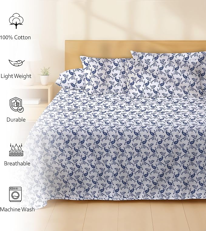 RUVANTI 4 Pcs Cotton Sheets - Image 2