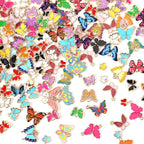 MARFOREVER 120 Pcs Butterfly Charms by MARFOREVER