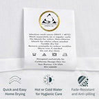 California Design Den 100% Egyptian Cotton Pillow Cases Standard Size Set of 2 - Image 9