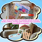44 Pcs Punch Needle Embroidery Kit Punch Needle Kit Adult Beginner Punch Needle - Image 6