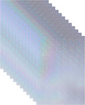 Bleidruck 25 Sheets Glitter Clear Holographic Laminate Sheet Adhesive Paper | by VINYLSTICKERPAPER