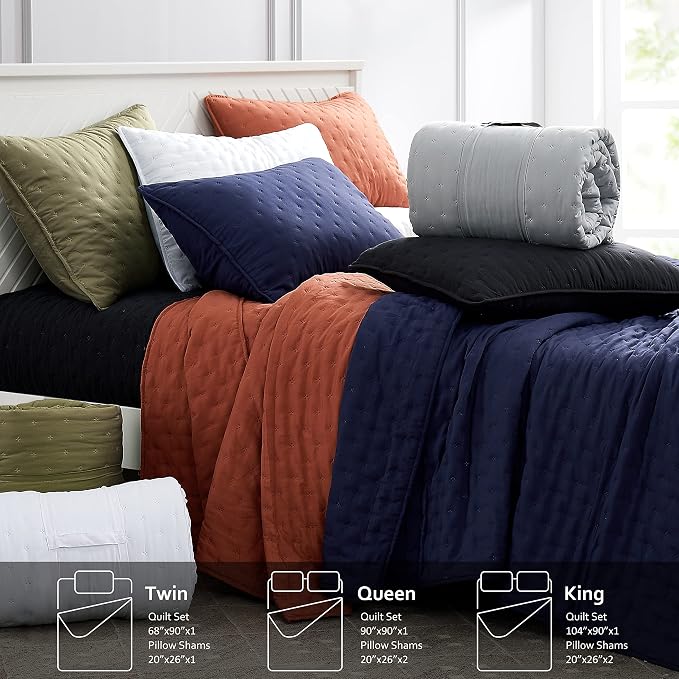 ROARINGWILD Cloud Oversized King Quilt Sets - Image 7