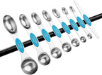 Spring Chef Stainless Steel Magnetic Measuring Spoons Set of 8 - Image 9