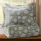 Levtex Home Adare Sage Reversible Twin/Twin XL Comforter Set - Image 4
