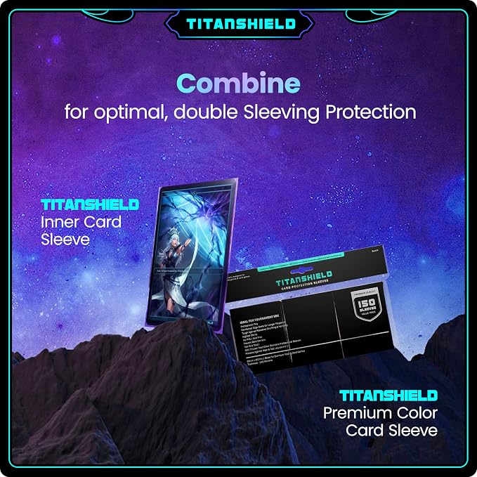 TitanShield | Clear & Transparent Inner Sleeves | 1000 ct| Perfect Fits Card - Image 8