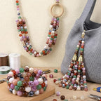 Pndeyo 120pcs Round Acrylic Beads - Image 5