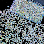 500 Pcs 6mm Round Crystal Glass Beads by Laopottbeads