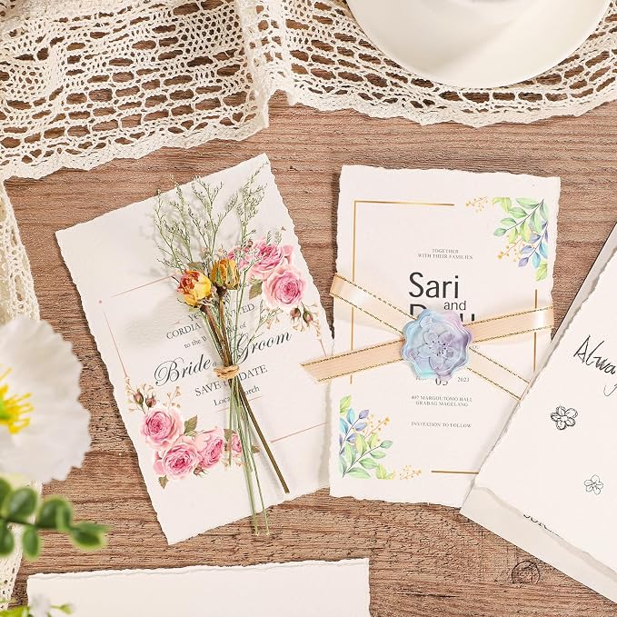Prudiut 25 Sheets Cotton Watercolor Paper, 300 GSM, 4 x 6 inch, Deckled Edge - Image 5