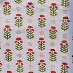 E-Tailor® Hand-Block Printed Pre-Cut Cotton Fabric Ideal - Image 2
