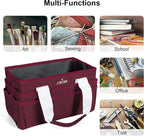 JJRING Craft Organizer Tote Bag, Art Storage Caddy - Image 5
