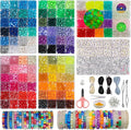 HardyGuo 6 box pony beads kit kandi 6x9mm Kandi Beads by Unknown