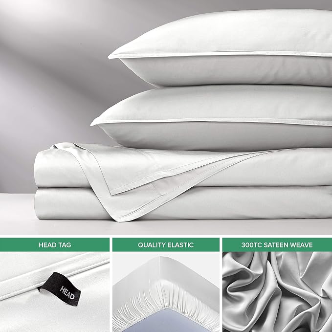Pure Bamboo California King Sheets, Genuine 100% Organic Viscose Derived from - Image 6