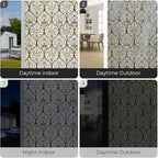3D Stained Glass Window Film, Decorative Window Privacy Film - Image 6