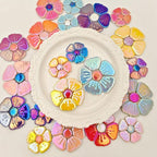 1.1lb Ceramic Mosaic Tiles, Mixed Colour Ceramic Mosaic Pieces - Image 6