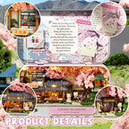 Kisoy DIY Miniature House Kit, Tiny House Building Kit - Image 3