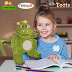 Living Puppets 14-Inch Big Green Dragon Hand Puppet - Image 3