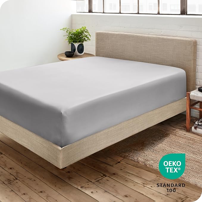 Bare Home Fitted Bottom Sheet Full XL Size - Image 4