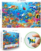 MINIWAN 500 Piece Puzzle for Adults Ocean Underwater World Coral Reef | Jigsaw - Image 2