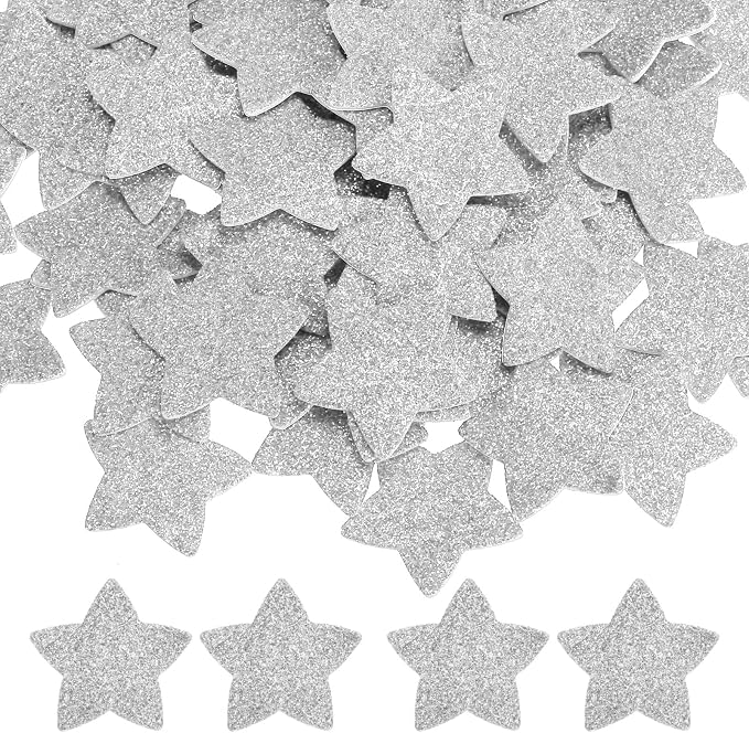 PATIKIL 1.4"x1.4" Star Foam Stickers by PATIKIL
