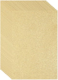 PATIKIL Light Gold Shiny EVA Glitter Foam Sheet 11 x 8 Inch 2mm Thick by PATIKIL
