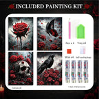 Gemozaic 4 Pack Gothic Diamond Art Kits - Image 7