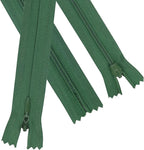 YAKA 20pcs Green Nylon Invisible Zippers Tailor Sewing Tools Garment - Image 3