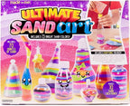 Made By Me Ultimate Sand Art Kit, Includes 13 Colors of Sand, 1 Glow in The - Image 10