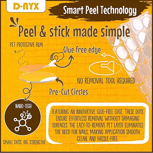 Double Sided Tape Sticky Dot Stickers 280, 550 or 700 Pack Removable Putty No - Image 3