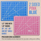 U.S. Art Supply 9" x 12" Self-Healing Cutting Mat 5-Ply - Image 3