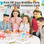 Princess Birthday Invitations, 25 Double-Sided Magical Kingdom Castle Party - Image 5