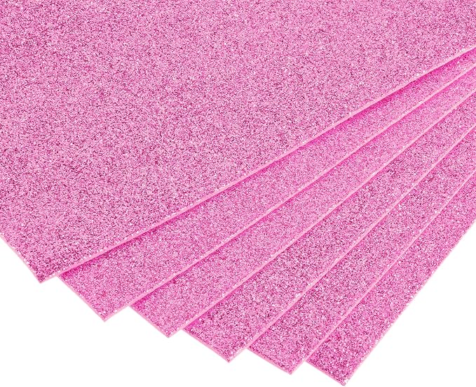 uxcell Pink Red Shiny EVA Foam Sheets 11 x 8 Inch 2mm Thick - Image 5