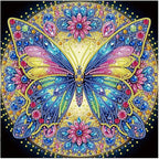 Gemozaic Diamond Art Kits for Adults, Butterfly Special Shape Diamond Painting by Gemozaic