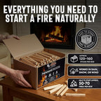 10lb Fatwood Fire Starter Sticks | 100% Natural Fire Starters - Image 4
