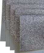 Jtnohx Glitter Felt Fabric, 8 x12 inches Felt Square Glitter - Image 2