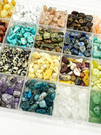 Gemstone Chips Beads DIY Jewelry Making, Healing Engry Crystals Polishing - Image 7