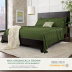 King Pillowcases by Pure Bamboo, Genuine 100% Organic Viscose Derived from - Image 3