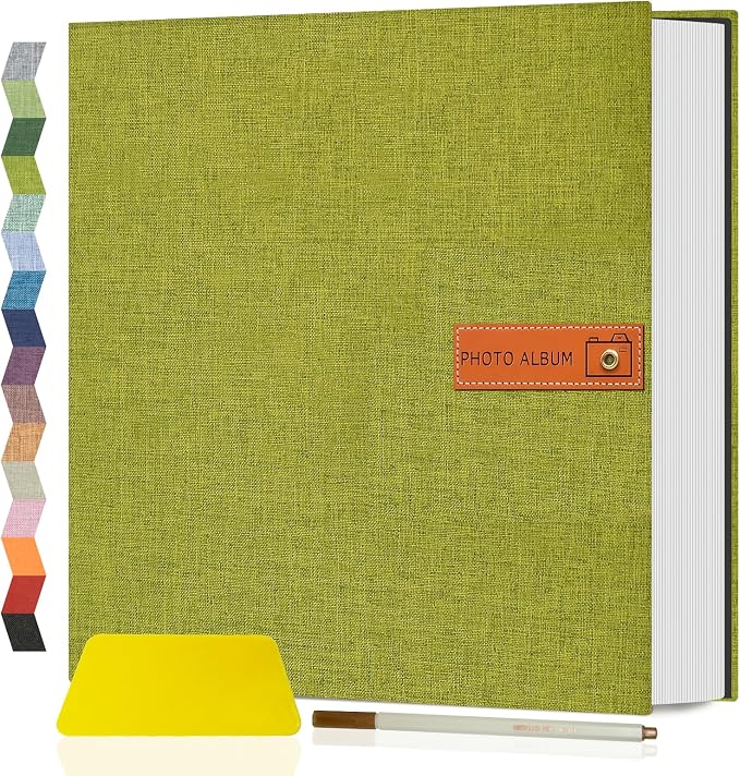Popotop Large Photo Album Self Adhesive 4x6 5x7 8x10 Scrapbook Album DIY by Popotop