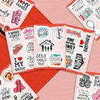 100Pcs Family Stickers for Scrapbooking, Water Bottle - Image 5