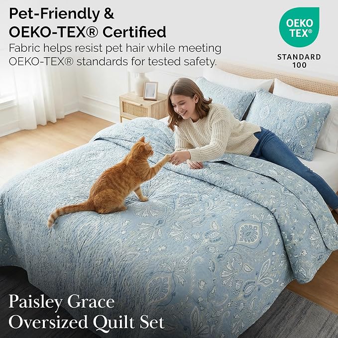 Southshore Fine Living, Inc. Twin XL Comforter Quilt Set, Dorm Bedding - Image 5