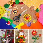 12 Pcs Felt Sheets, 7x11 Inch Stiff Felt - Image 6