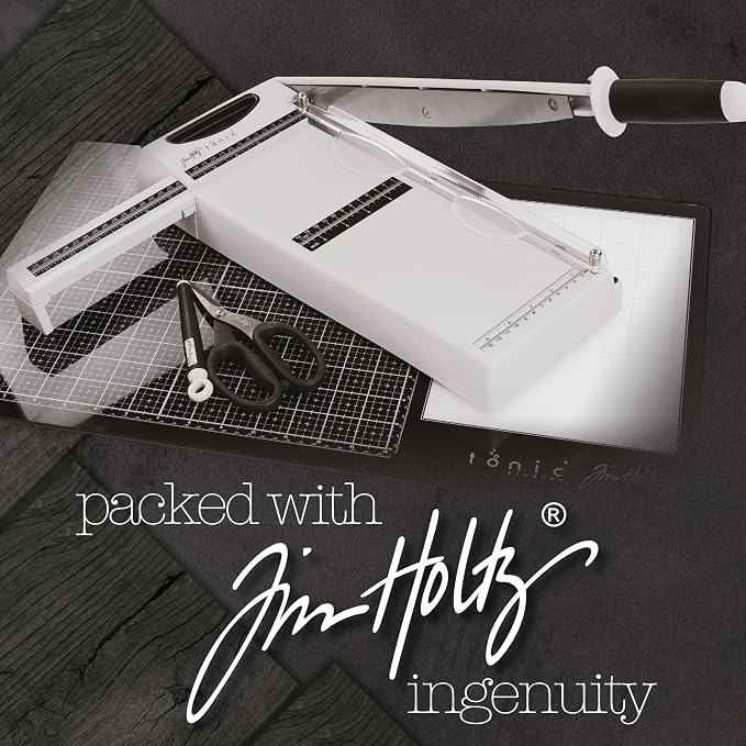 Tonic Studios Tim Holtz 12.25" Maxi Guillotine Paper Cutter - Image 2