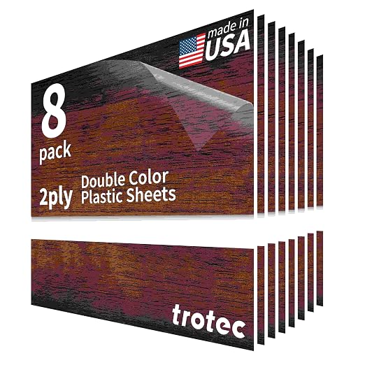 Trotec TroLase | 12"x12"x1/16", Guillotine | Made in USA by TrotecEngravingSupplies