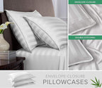 King Pillowcases by Pure Bamboo, Genuine 100% Organic Viscose Derived from - Image 2